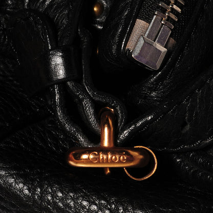 Chloe Leather Medium Paddington Satchel Black 8 of 12