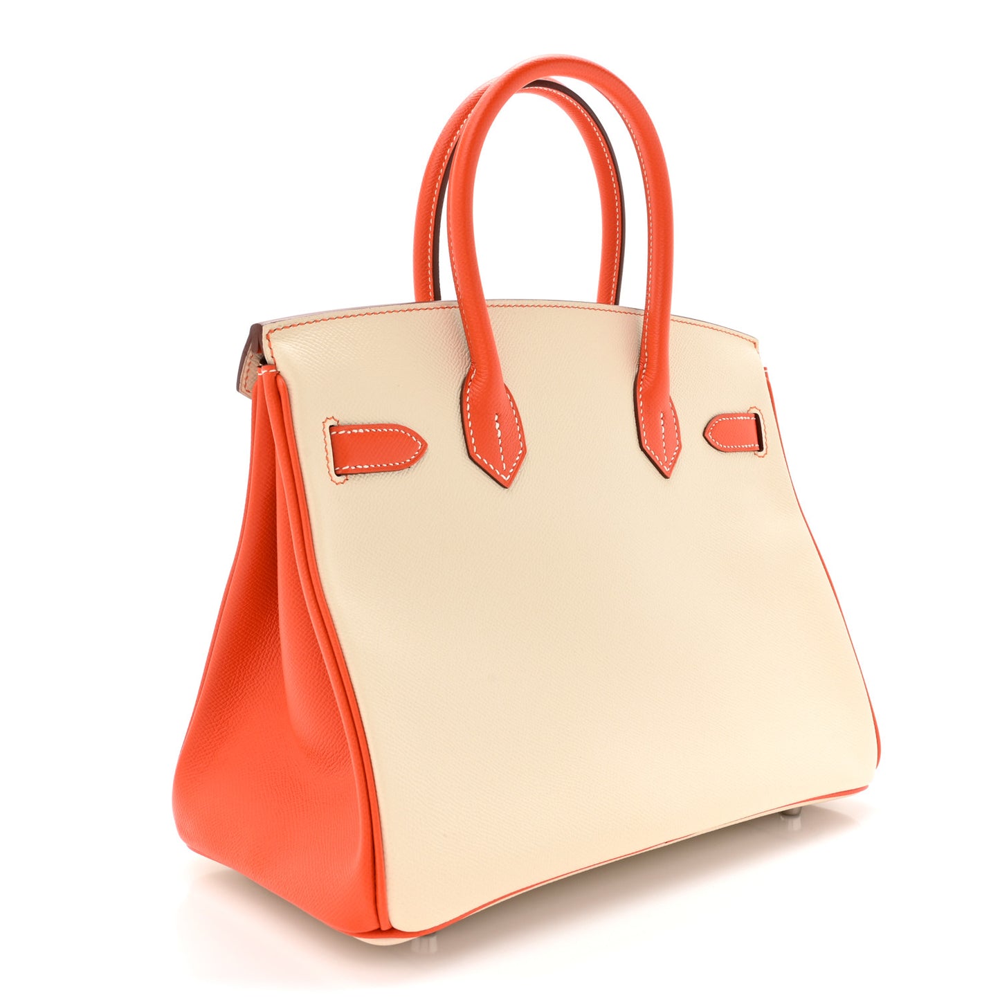 Epsom Horseshoe Birkin 30 Craie Feu