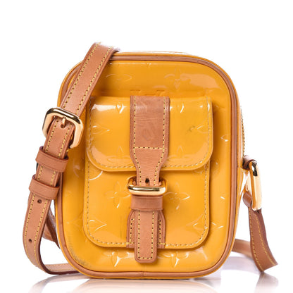 Louis Vuitton Vernis Christie PM Jaune Passion 1 of 14