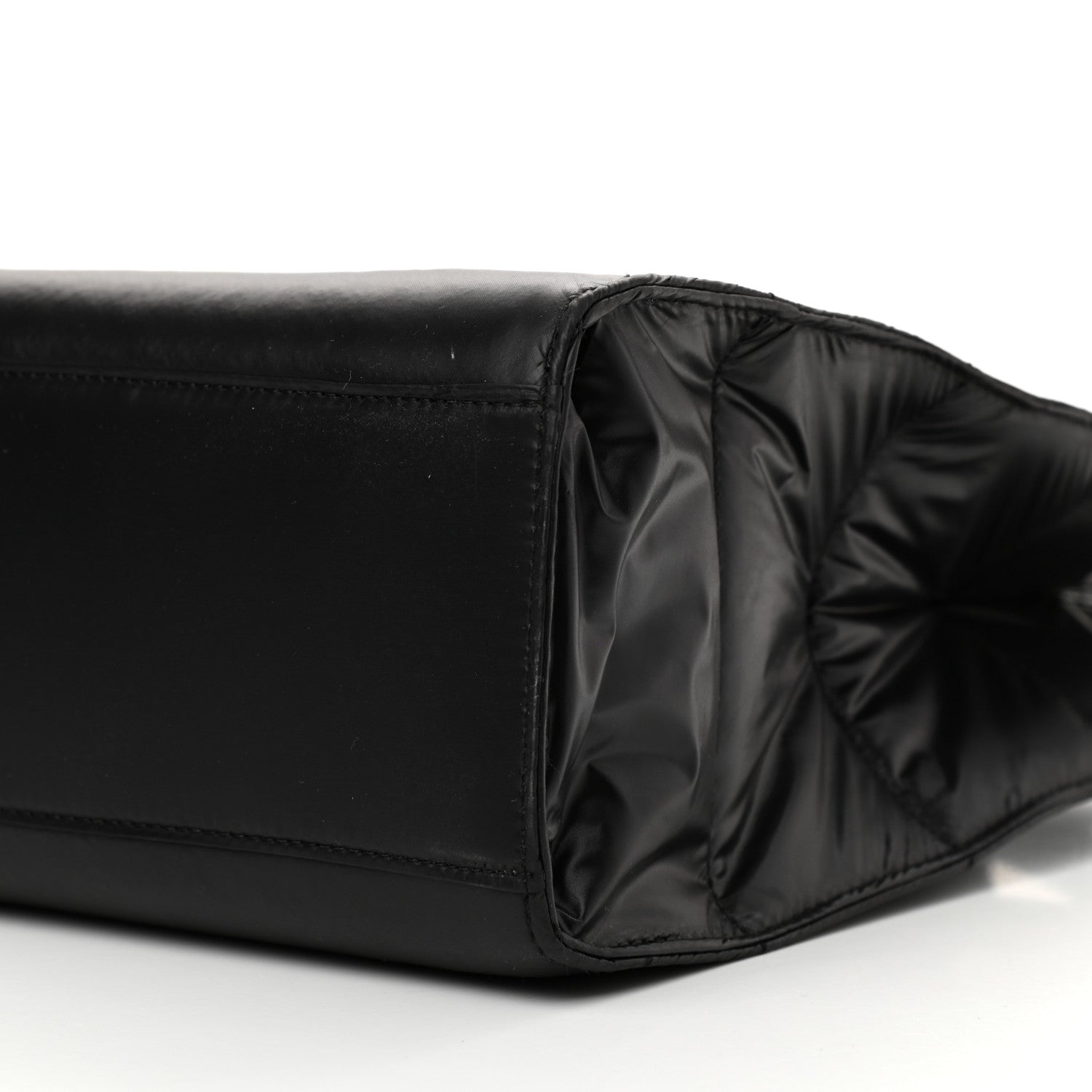 Telfar Nylon Medium Puff Shopping Bag Black 10 of 14