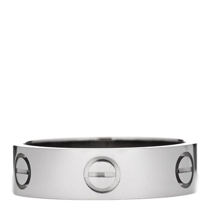 Cartier Platinum 5.5mm LOVE Ring 57 8 3 of 5