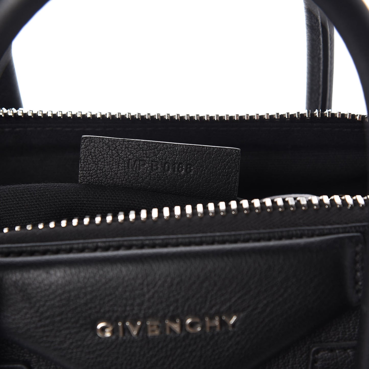 Sugar Goatskin Small Antigona Black