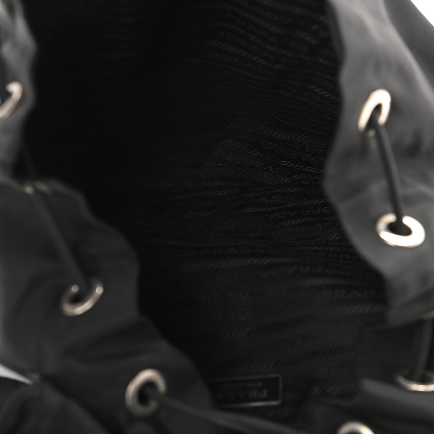 Nylon Vela Backpack Black