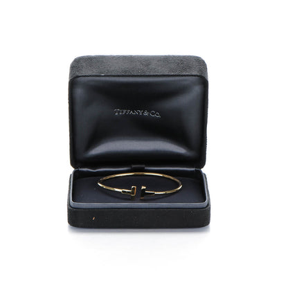 Tiffany 18K Yellow Gold T Wire Bracelet 5 of 5