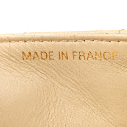 Chanel Lambskin Quilted Mini Square Flap Beige 7 of 14