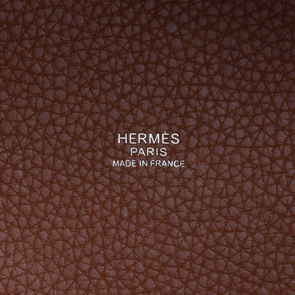Hermes Taurillon Clemence Picotin Lock 22 MM Gold 5 of 9