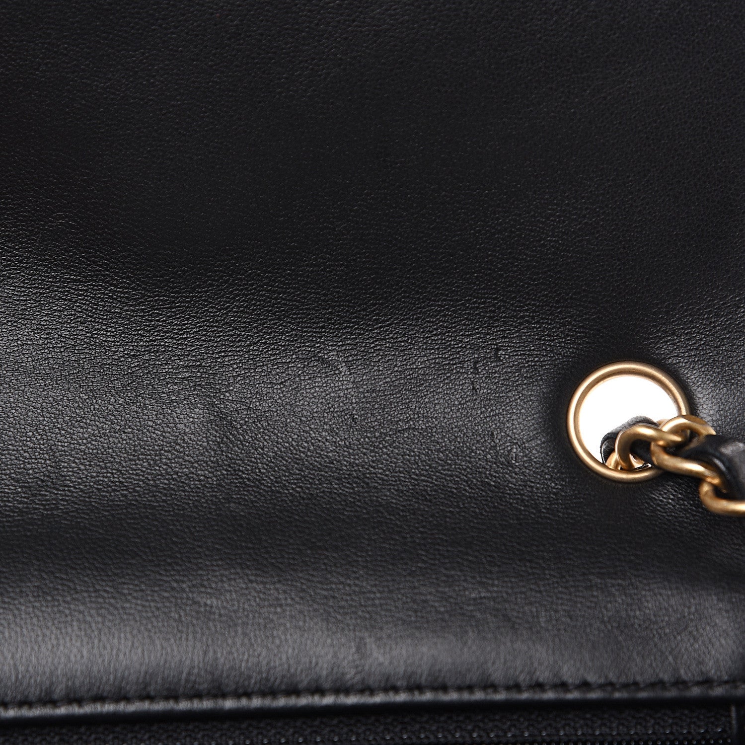 Chanel Lambskin Quilted Mini Rectangular Flap Black 9 of 11