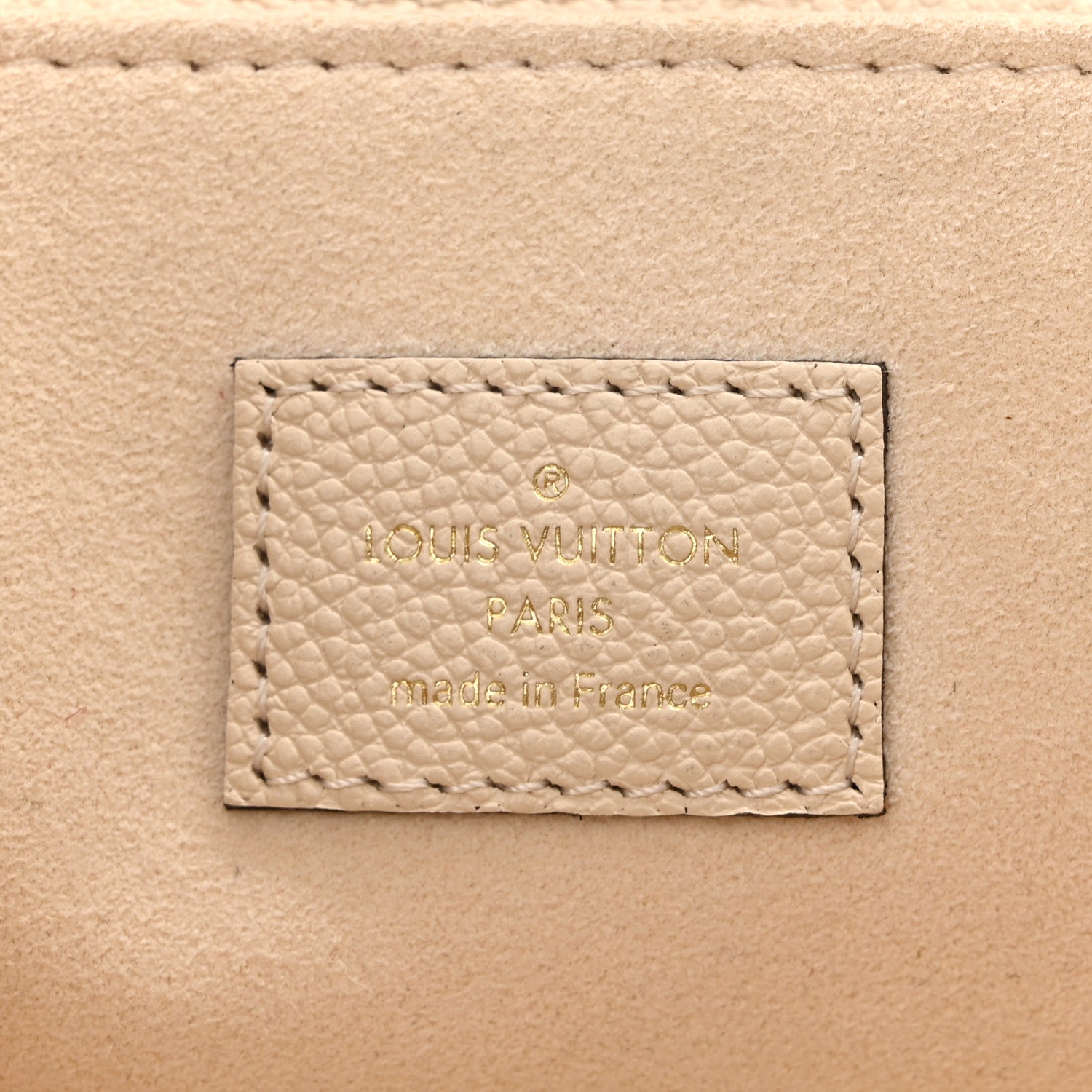 Louis Vuitton Empreinte Monogram Giant Pochette Metis Creme Bois de Rose 6 of 10