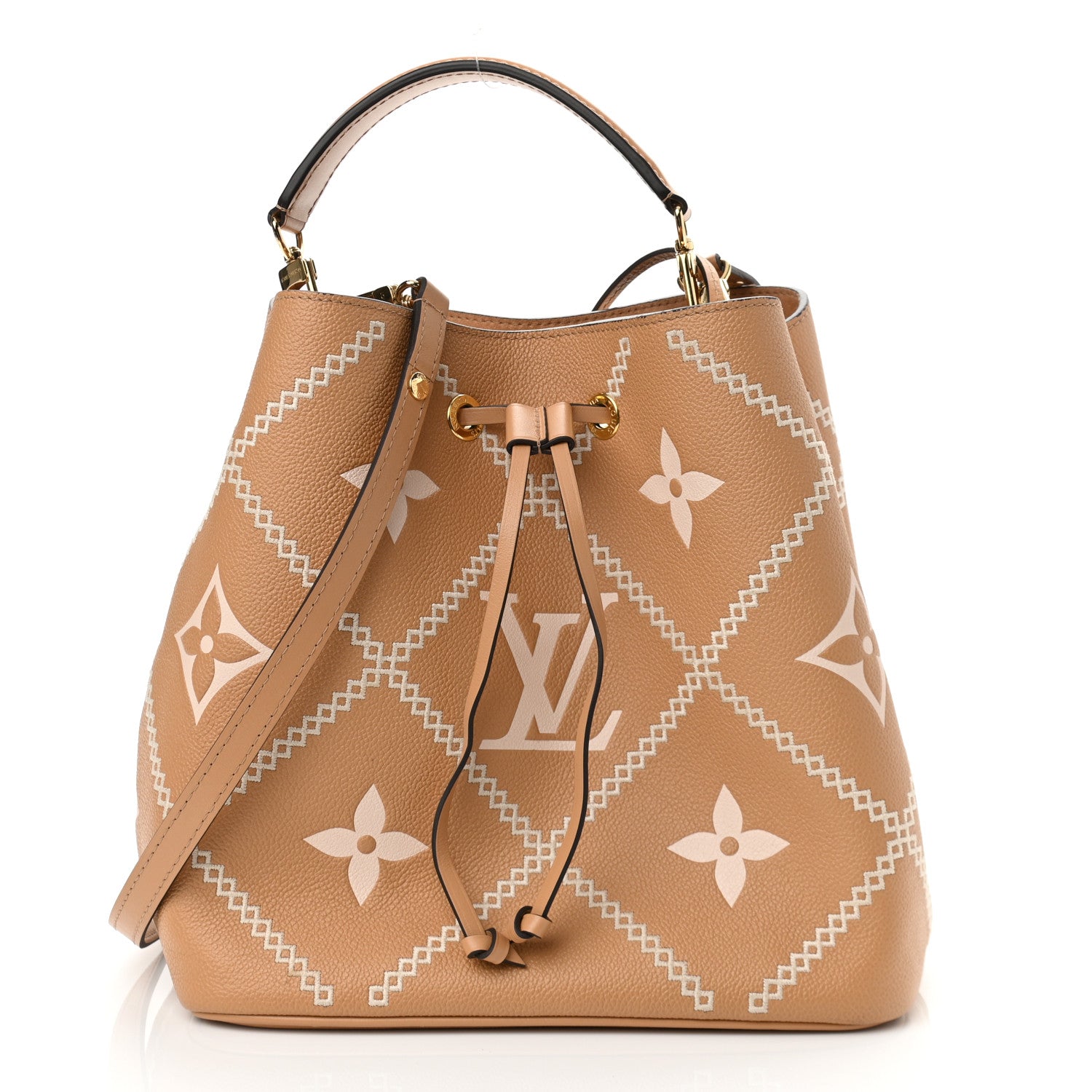 Louis Vuitton Empreinte Monogram Giant Broderies Neonoe MM Arizona 3 of 10