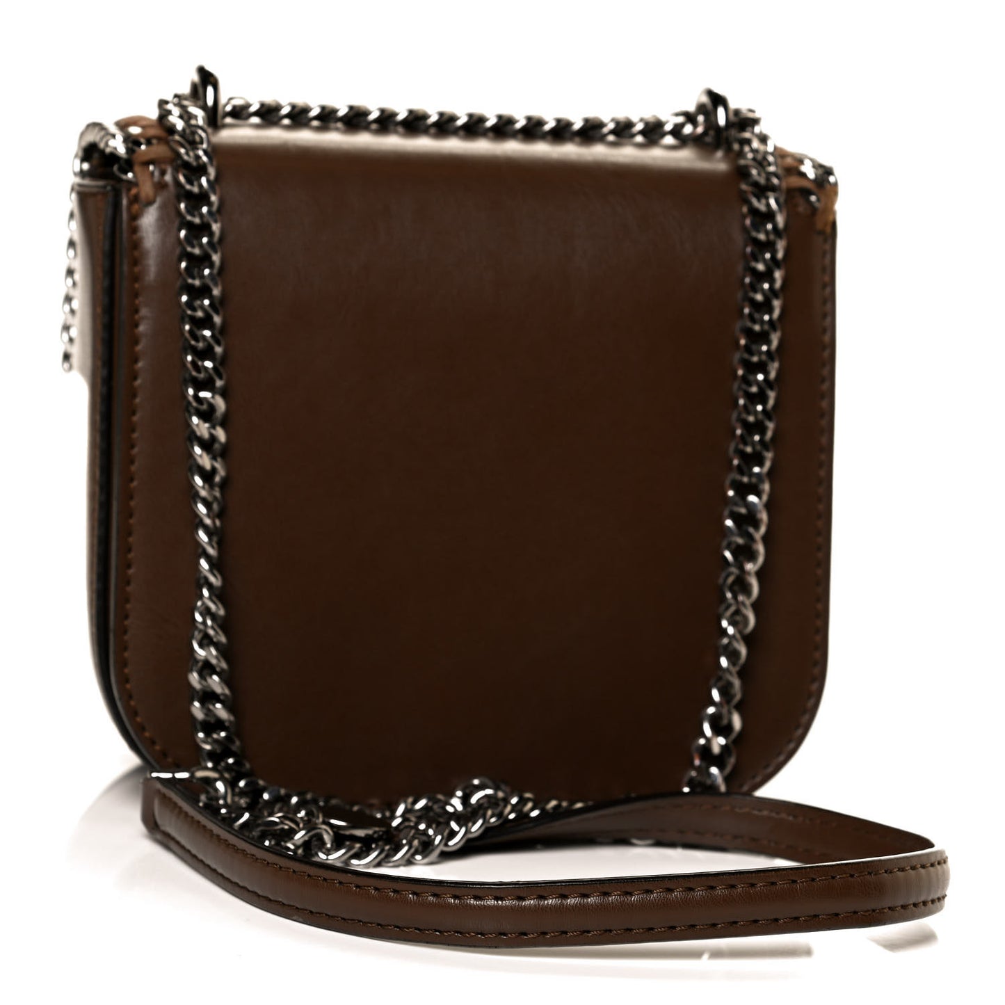 Eco Alter Nappa Medium Falabella Box Shoulder Bag Brown