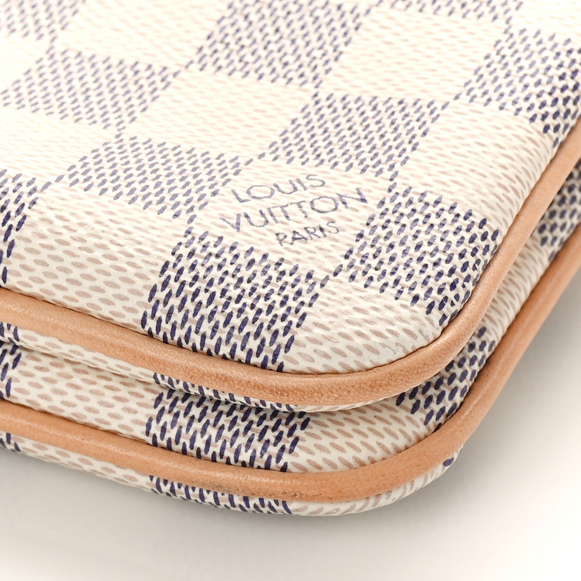 Damier Azur Double Zip Pochette