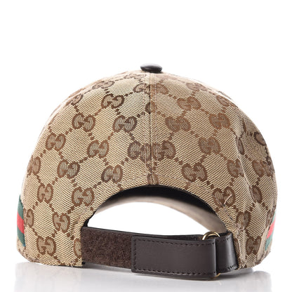 Gucci Monogram Web Baseball Hat L Beige Cocoa 4 of 10