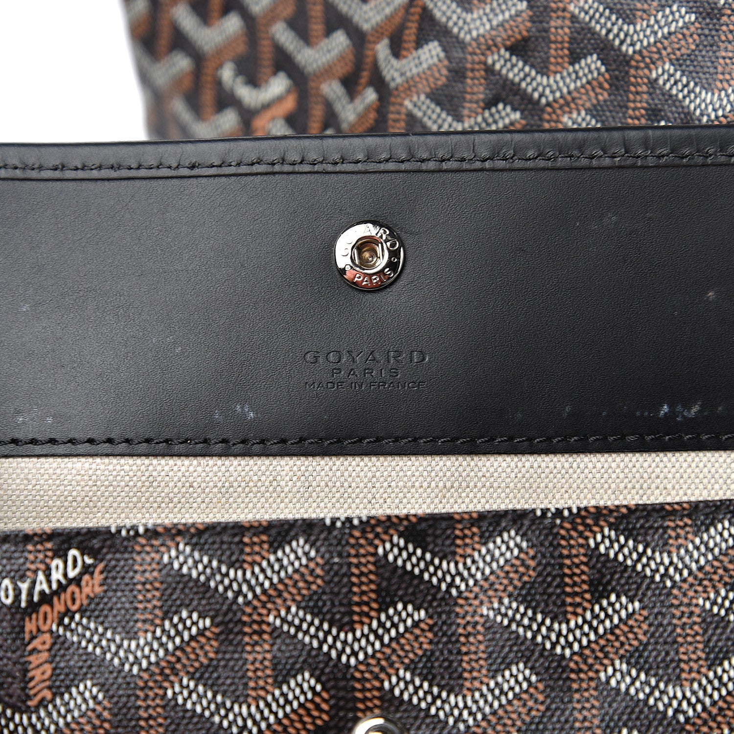 Goyard Goyardine Saint Louis PM Black 5 of 18