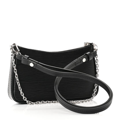 Louis Vuitton Epi Easy Pouch On Strap Black 3 of 10