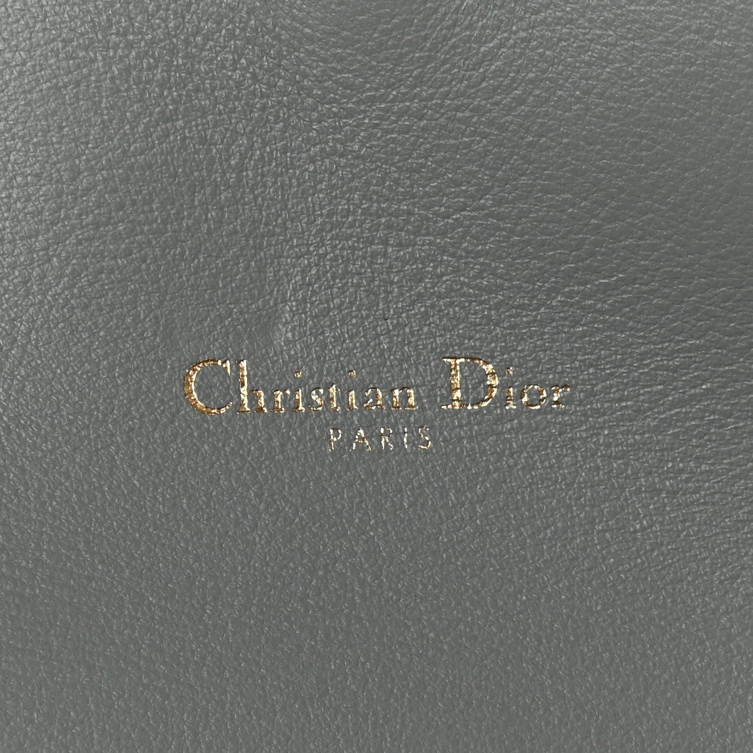 Christian Dior Oblique Saddle Chain Long Wallet Grey 7 of 12