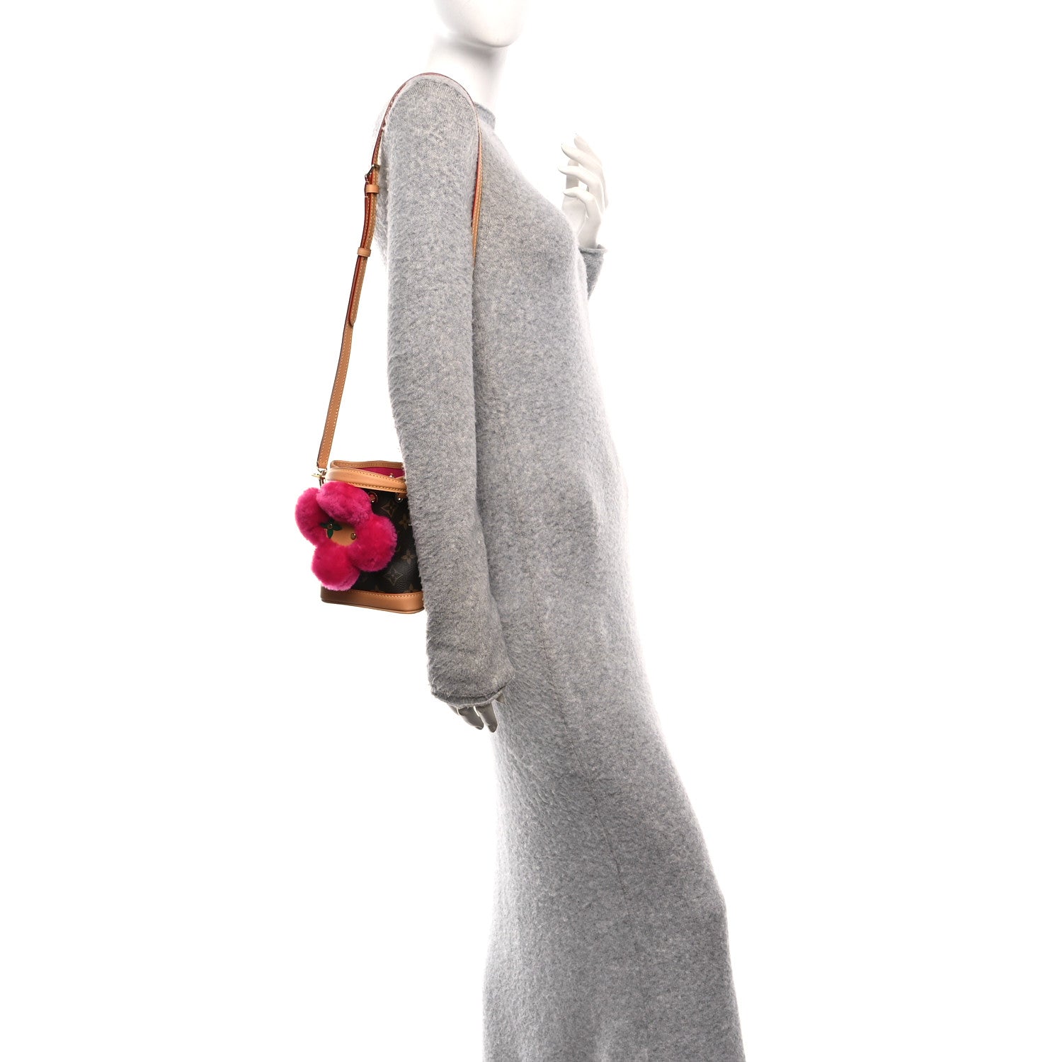Louis Vuitton Monogram Noe-Where Vivienne Frozen Orchid 2 of 10