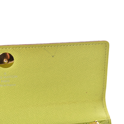 Louis Vuitton Monogram Multicolor Sarah Wallet Black Pistache 7 of 8