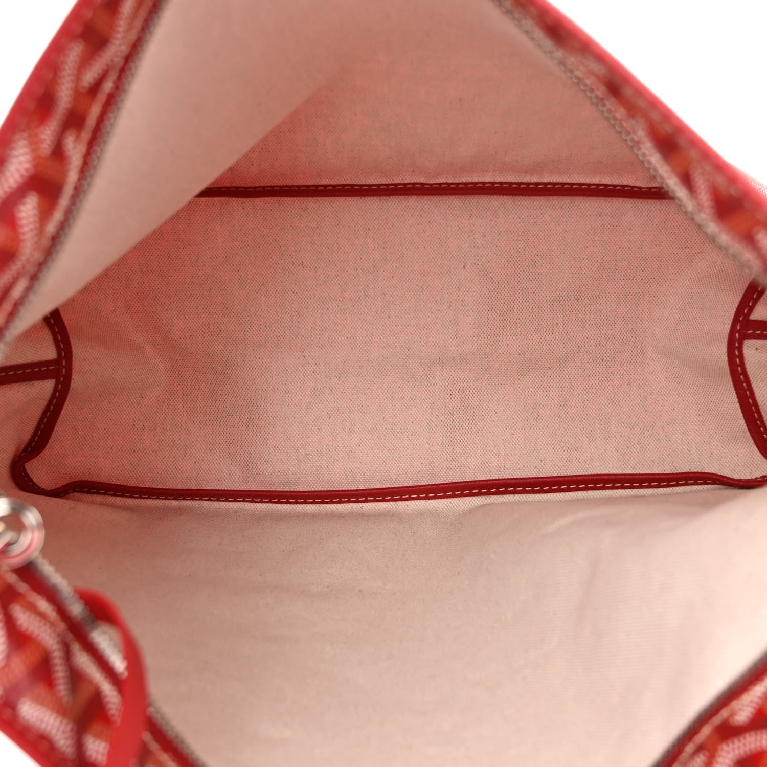 Goyard Goyardine Boheme Hobo Red 6 of 10