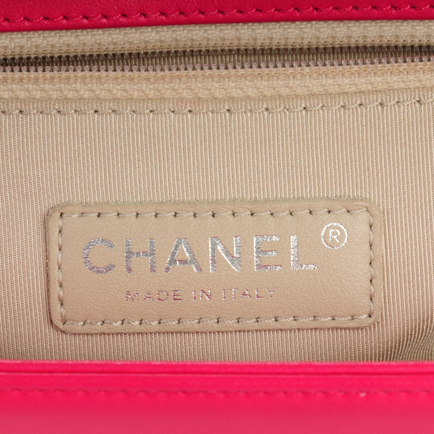 Lambskin Quilted Large Boy Flap Pink