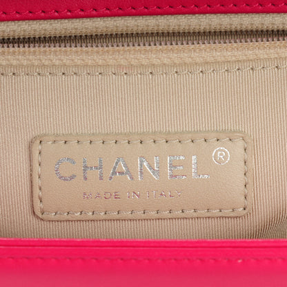 Chanel Lambskin Quilted Large Boy Flap Pink 6 of 7
