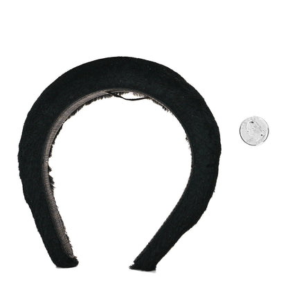 Fendi Shearling Headband Black 2 of 3