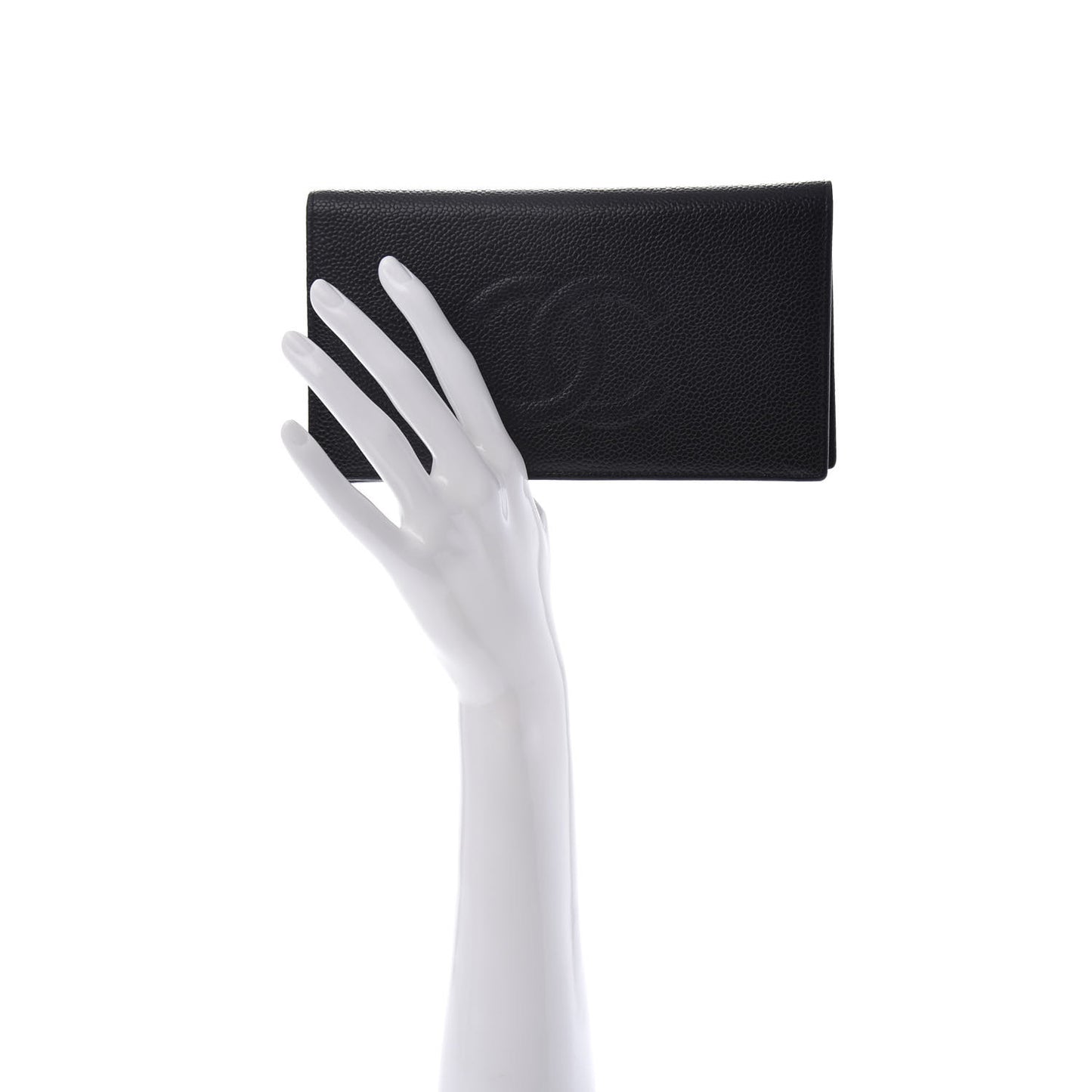 Caviar Timeless CC Yen Wallet Black