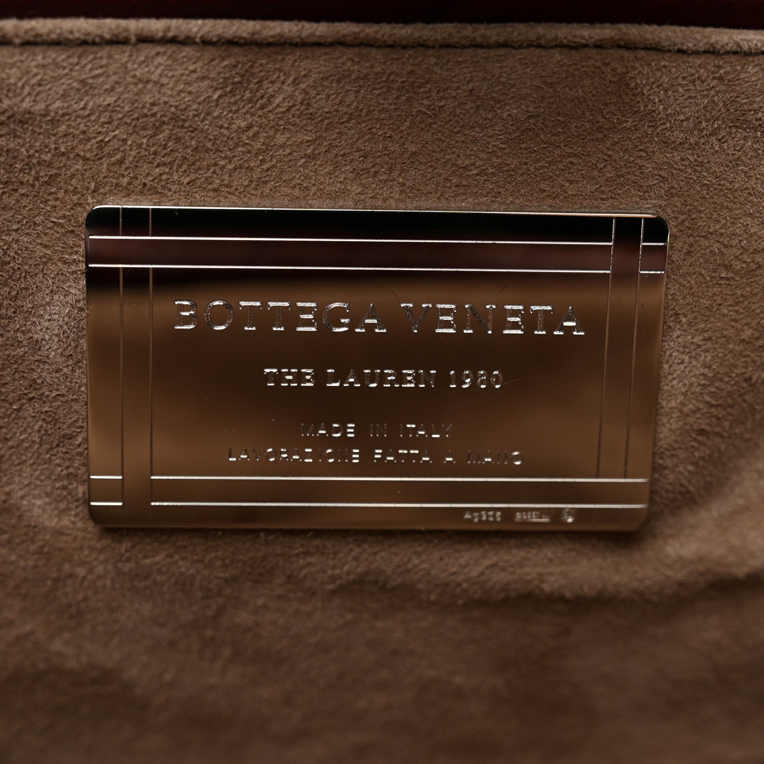 Bottega Veneta Nappa Intrecciato The Lauren 1980 Clutch Gigolo Red 6 of 6