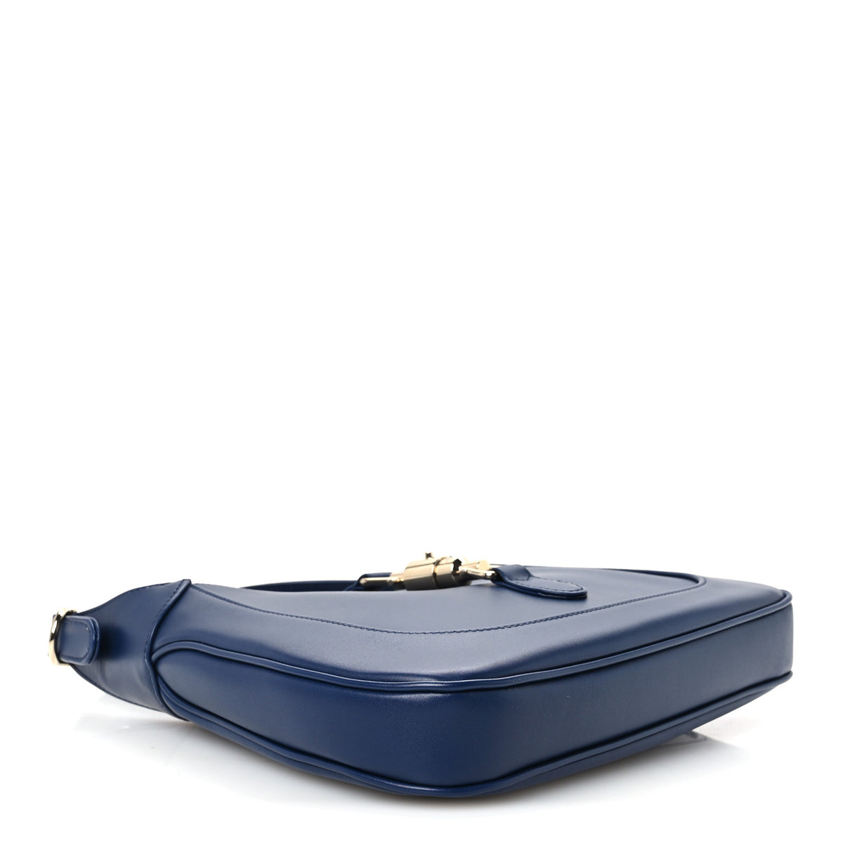 Sea Calfskin Web Medium Jackie 1961 Hobo Plastic Blue