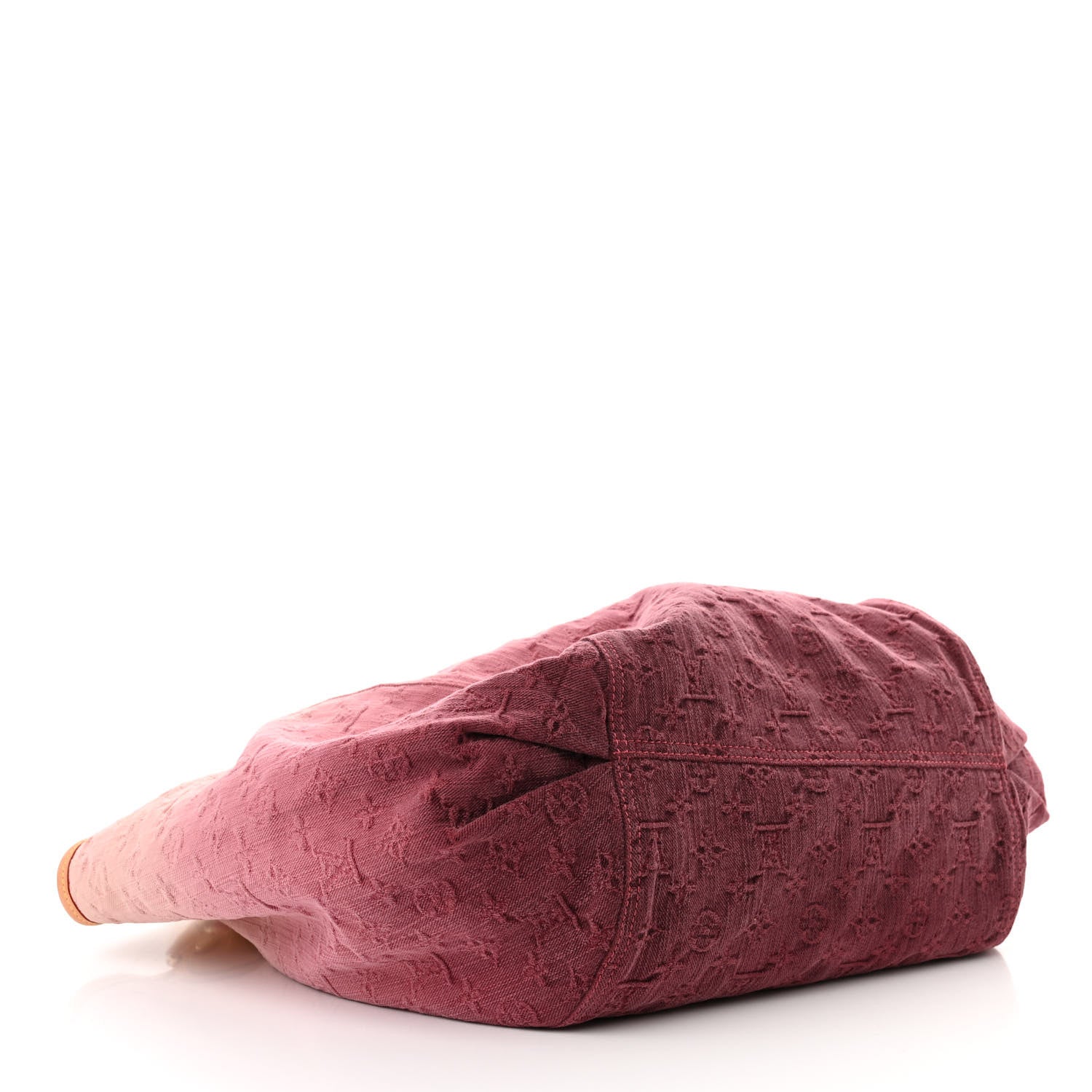Louis Vuitton Denim Quilted Monogram Sunbeam Rouge Fauviste 4 of 11