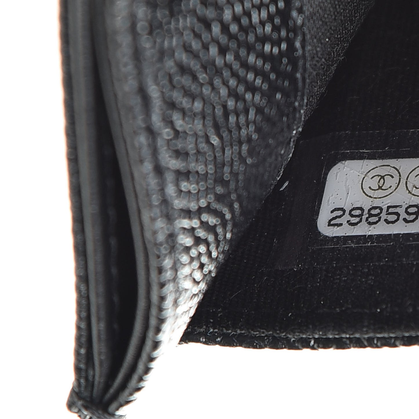 Caviar CC Card Holder Black