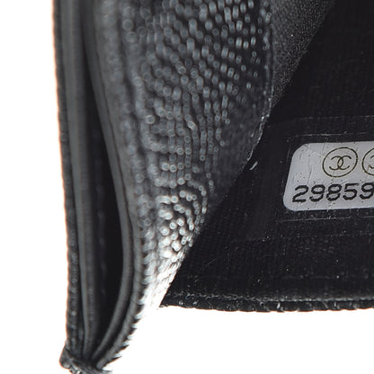 Chanel Caviar CC Card Holder Black 8 of 9