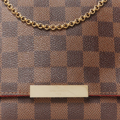 Louis Vuitton Damier Ebene Favorite MM 8 of 10
