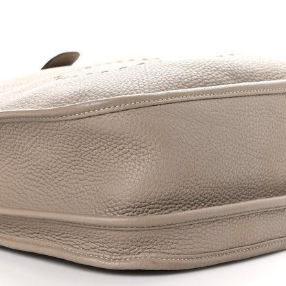 Hermes Taurillon Clemence Evelyne III PM Gris Tourterelle 8 of 9