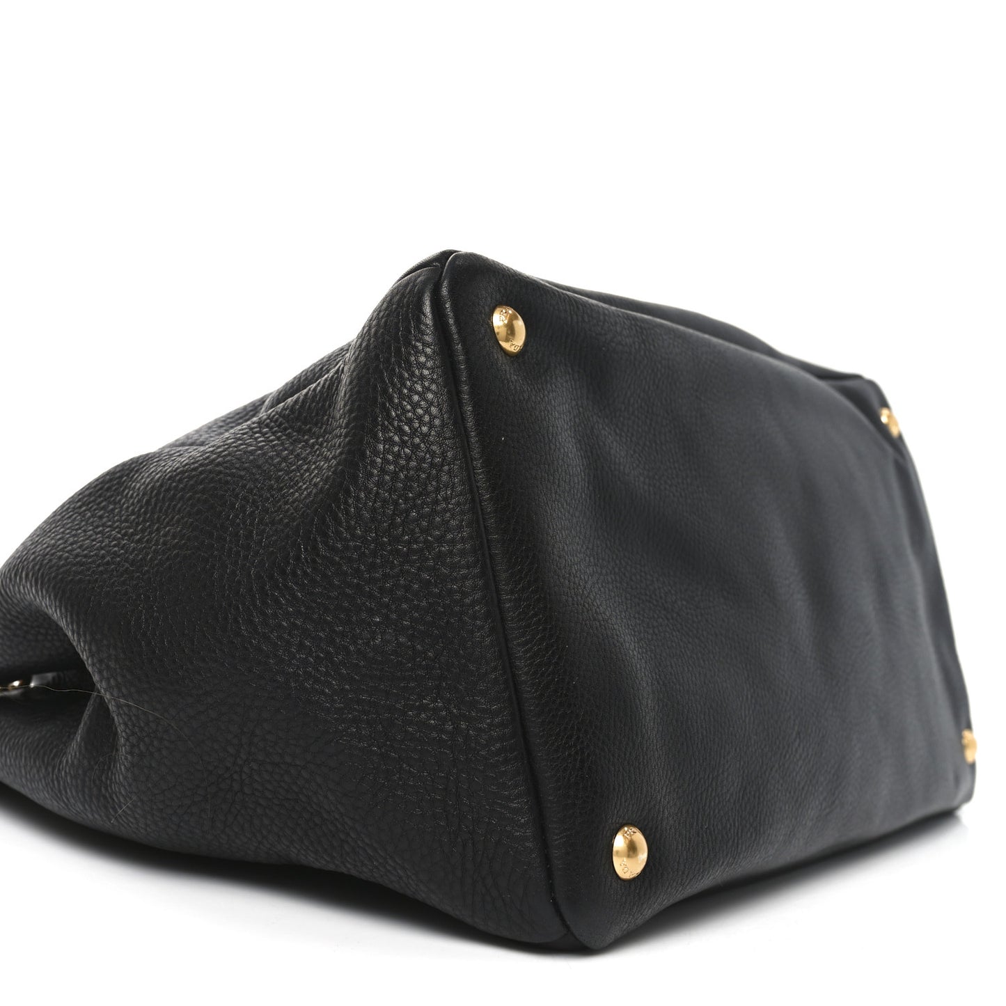 Vitello Daino Tote Black