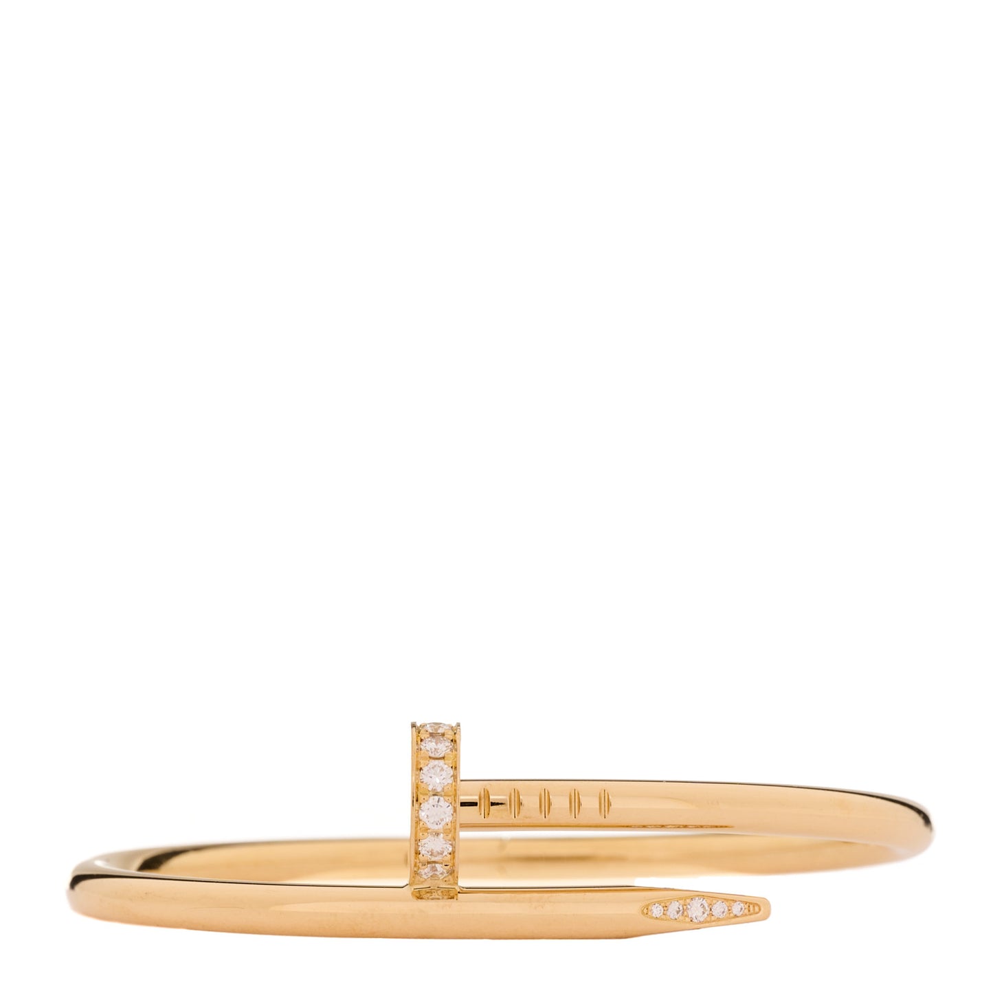 18K Yellow Gold Diamond Juste Un Clou Bracelet 15