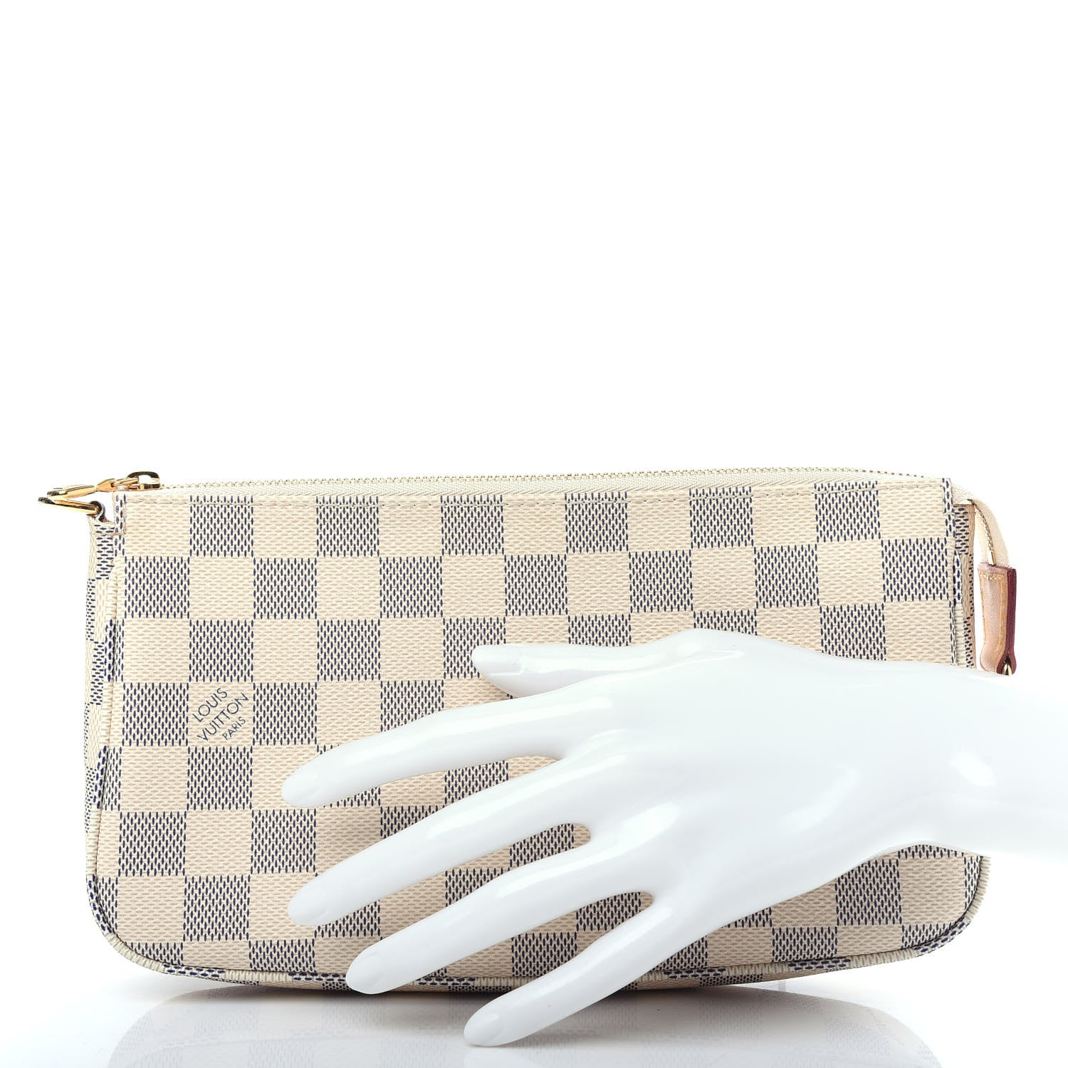 Louis Vuitton Damier Azur Pochette Accessories NM 2 of 7