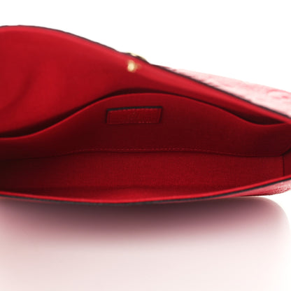 Louis Vuitton Empreinte Pochette Felicie Chain Wallet Scarlet 6 of 7