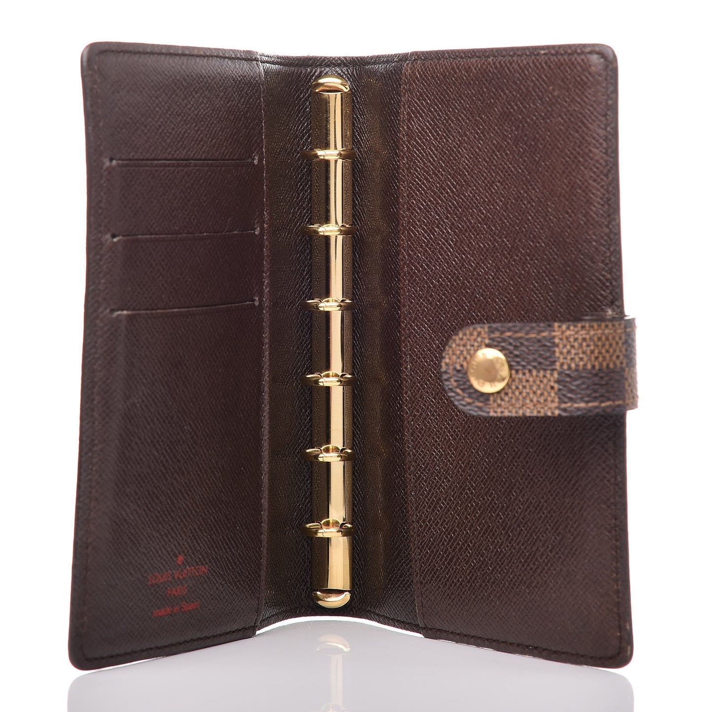 Damier Ebene Small Ring Agenda Cover