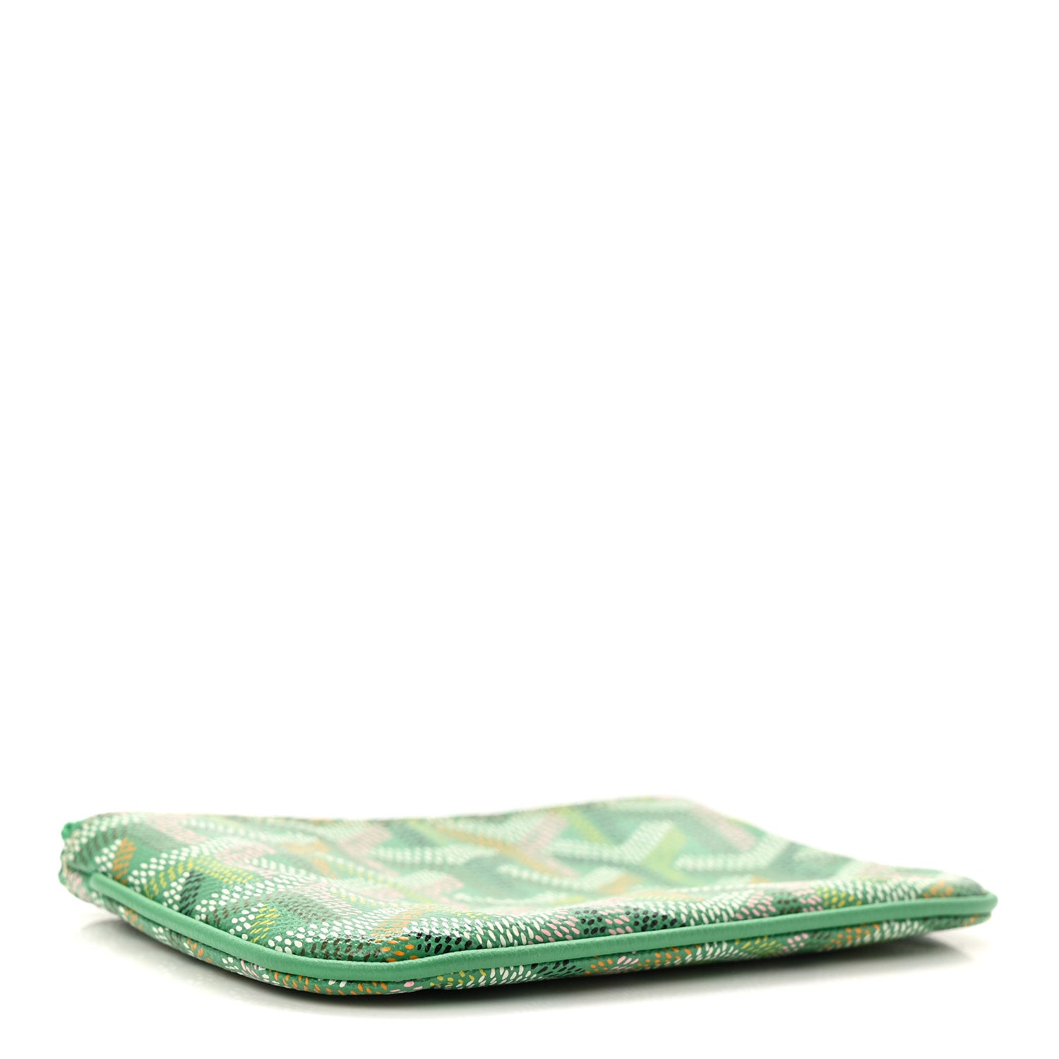 Goyard Goyardine Nano Senat Key Pouch Meadow Green Multicolored 4 of 7