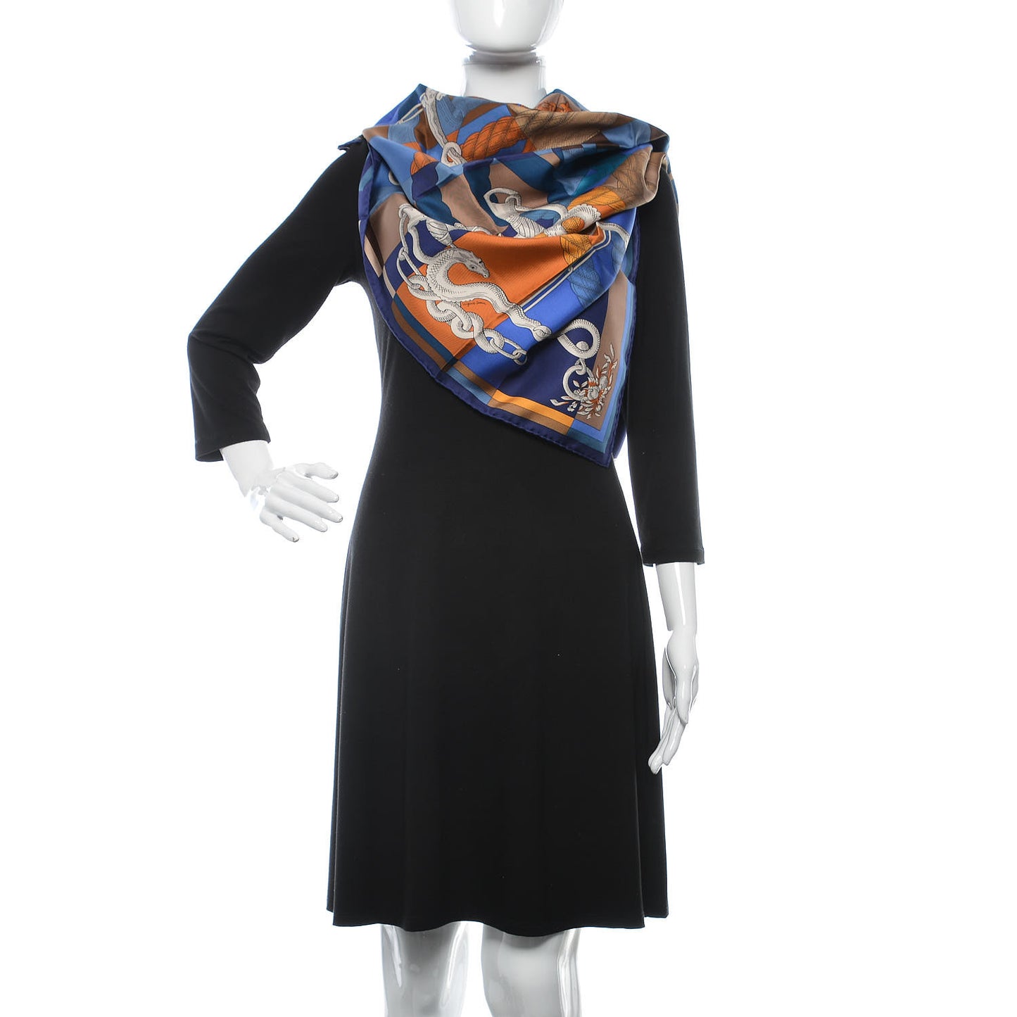 Silk Della Cavalleria Scarf 90