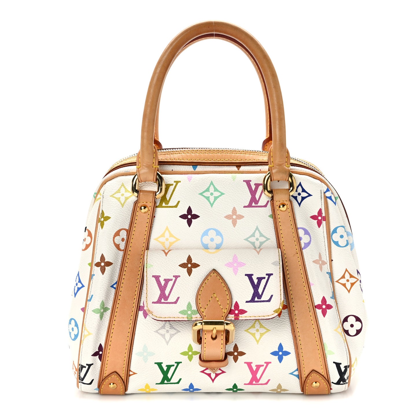 Monogram Multicolor Priscilla White