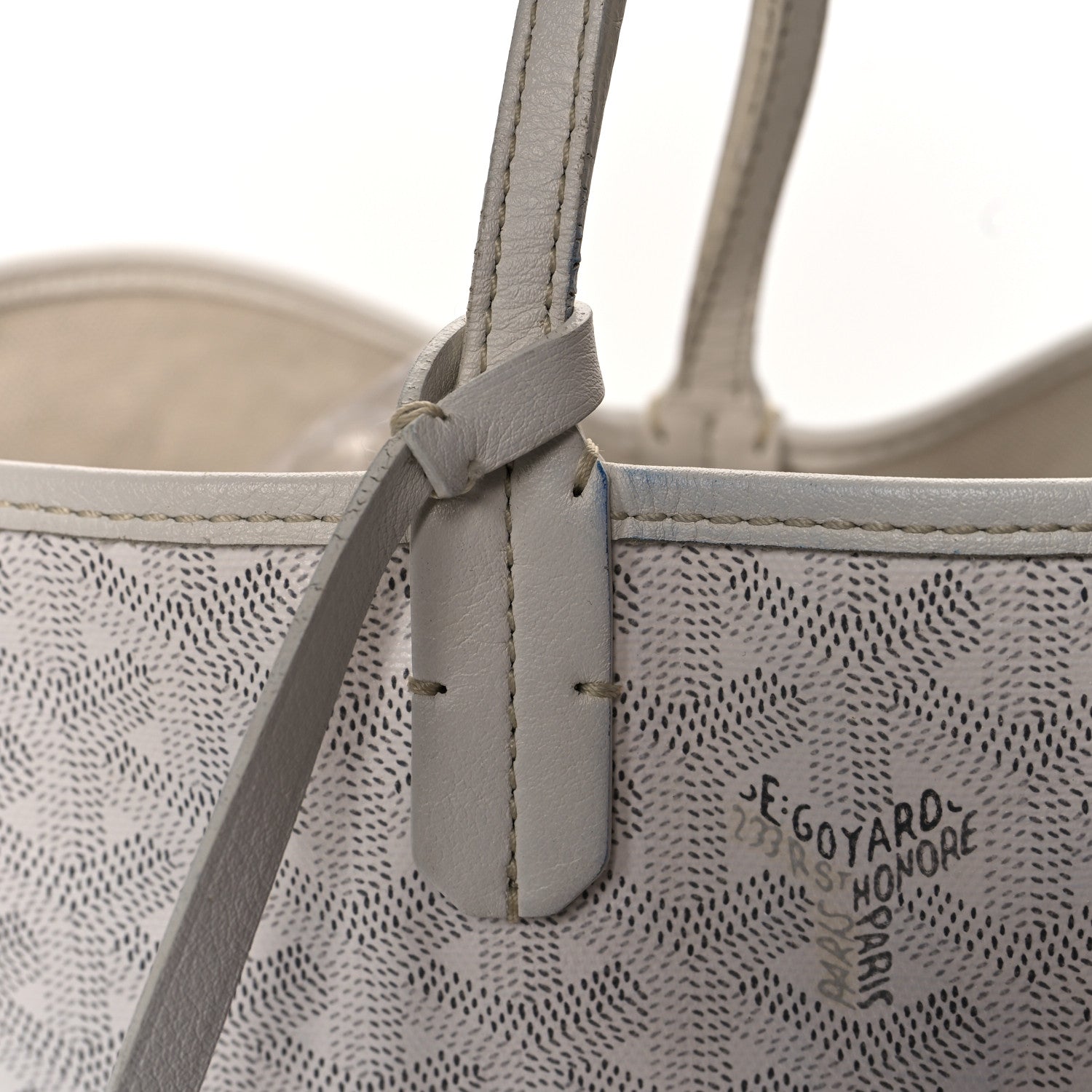 Goyard Goyardine Saint Louis PM White 18 of 20