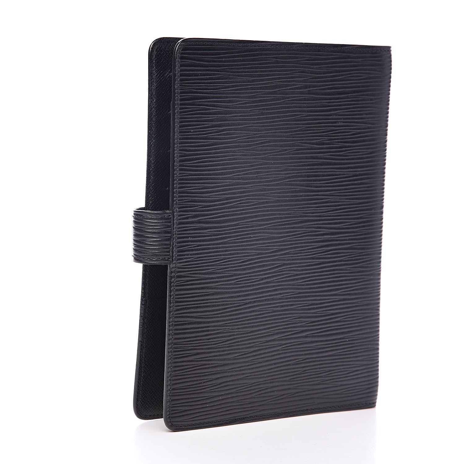 Louis Vuitton Epi Medium Ring Agenda Cover Black 3 of 8