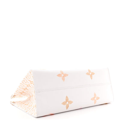 Louis Vuitton Monogram Giant By The Pool 2.0 Onthego MM Beige 4 of 12