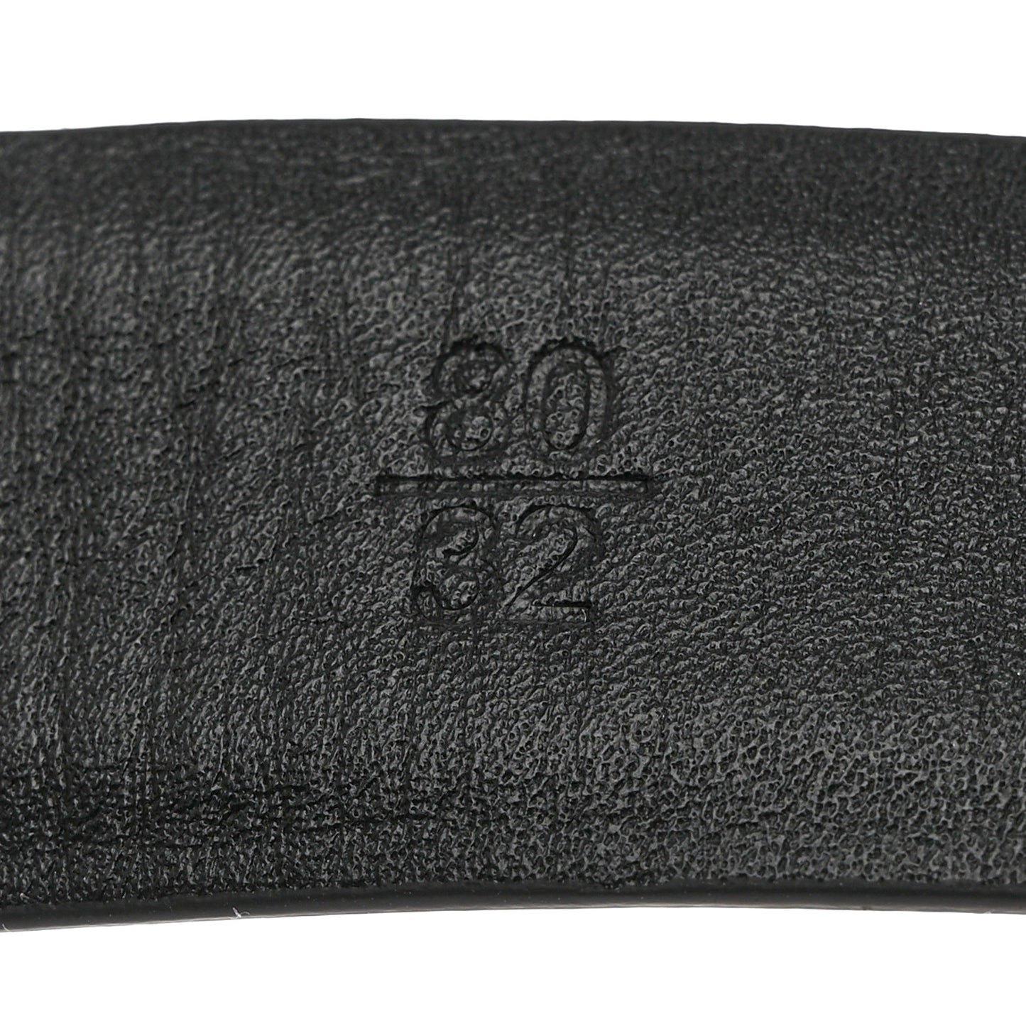 Calfskin Crystal Metal Quilted CC Belt 80 32 Black