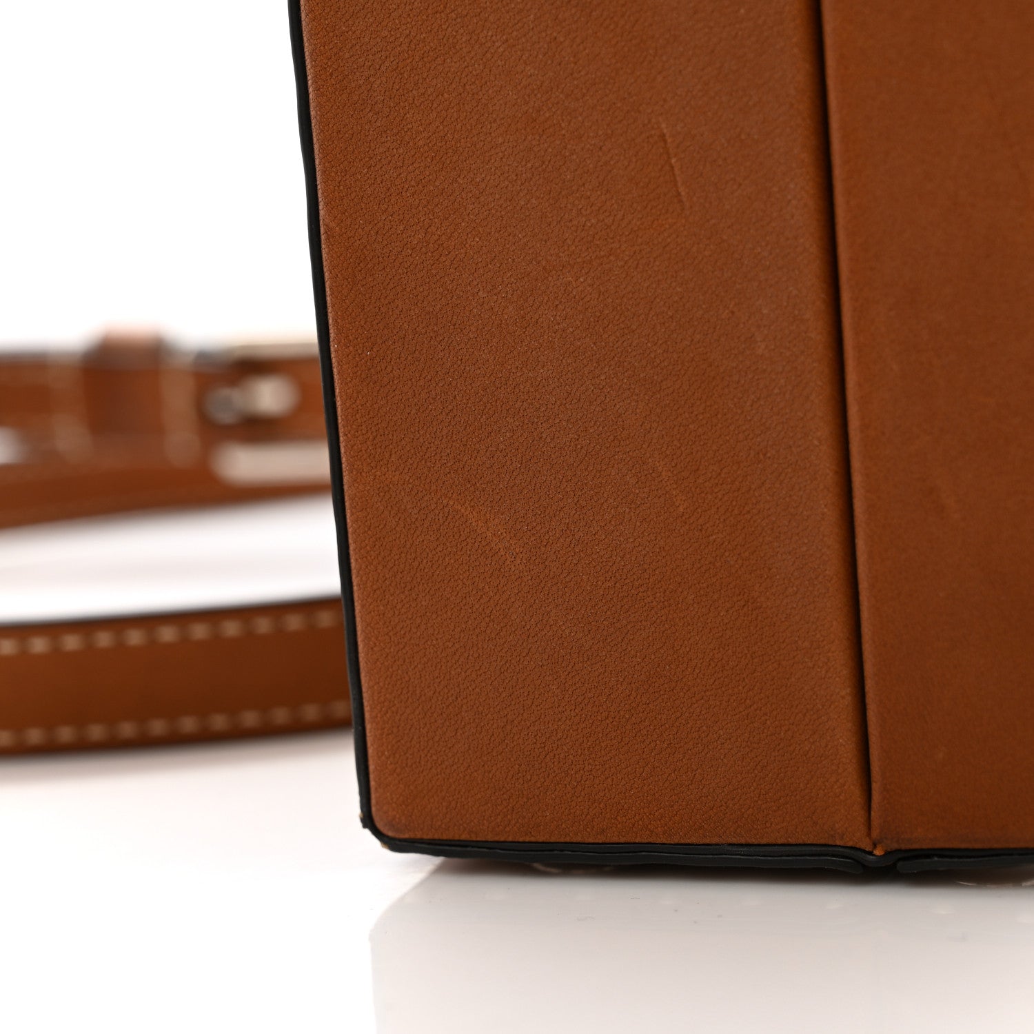 Moynat Barenia Little Suitcase Tan 11 of 11