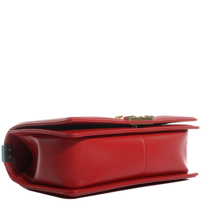 Chanel Lambskin New Medium Boy Flap Red 4 of 9