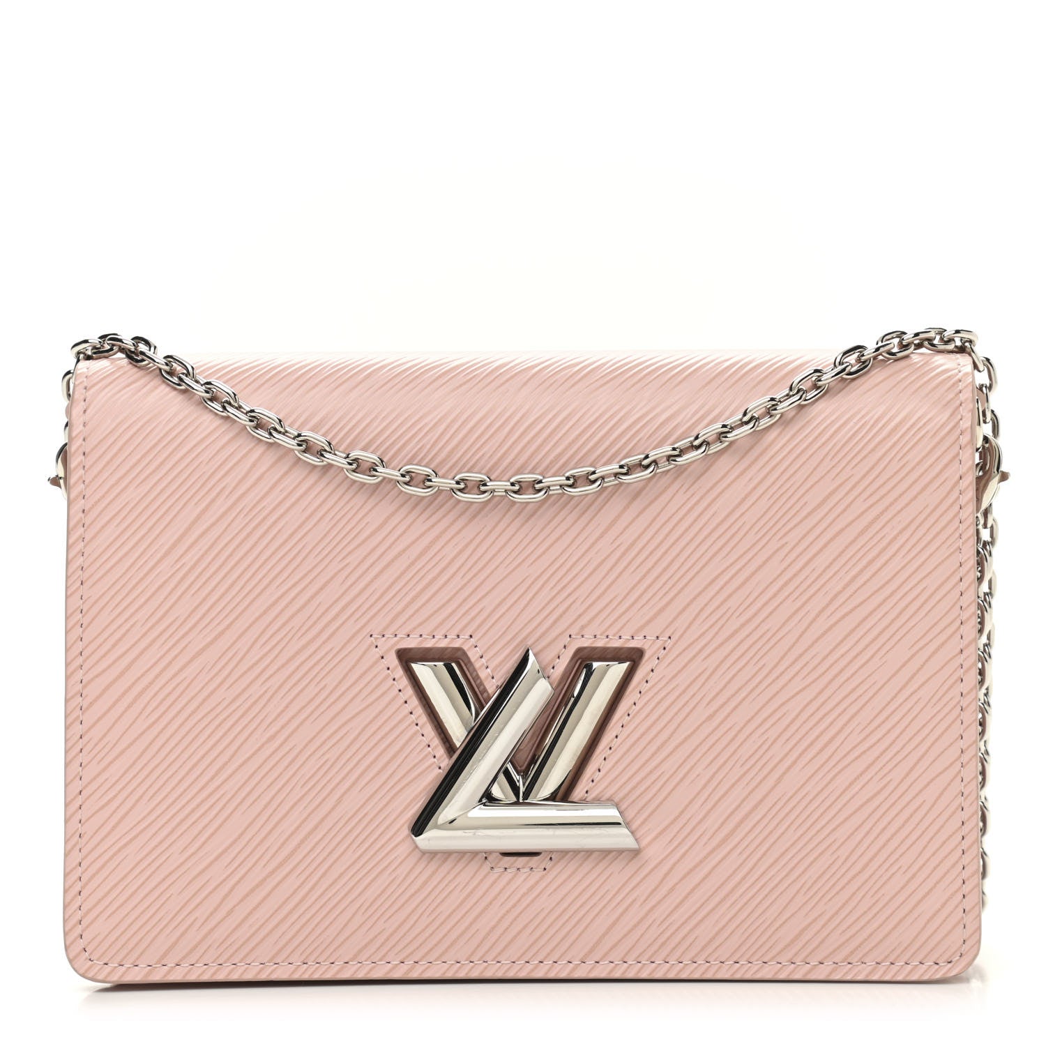 Louis Vuitton Epi Twist Belt Chain Wallet Rose Ballerine 1 of 10