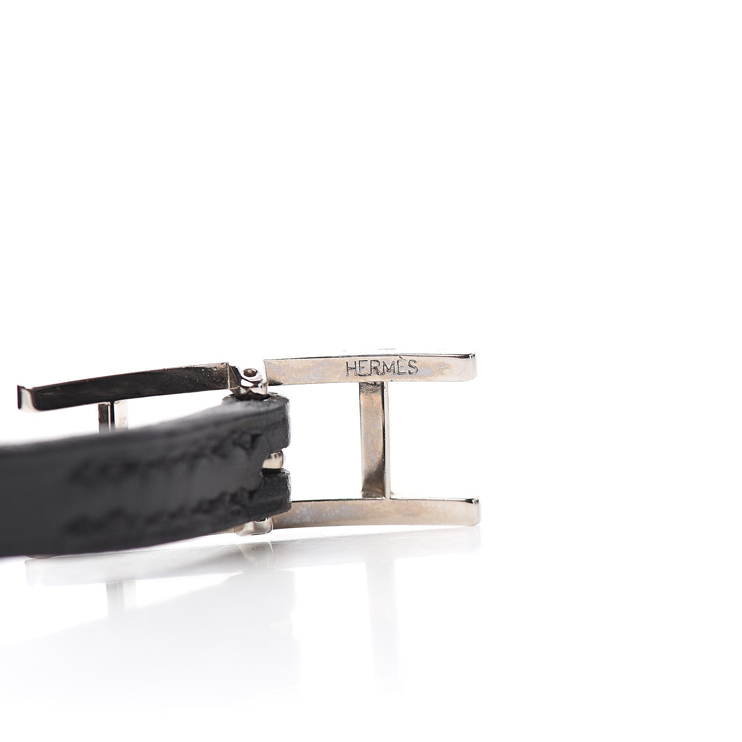 Hermes Chamonix Hapi 3MM Triple Tour Wrap Bracelet S Black 4 of 4