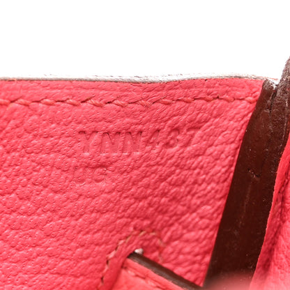 Hermes Togo Birkin 30 Rose Azalee 7 of 11